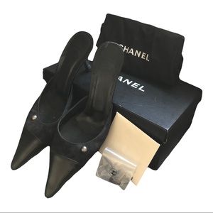 Chanel mule black size 40